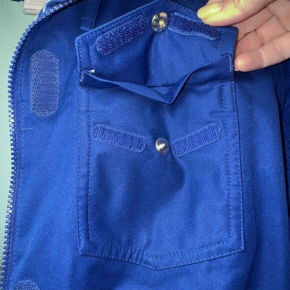 Vintage Y2K Nike 6.0 Snowboard Ski Skate Jacket Parka Coat Women XL Blue Dunk - Picture 6 of 15